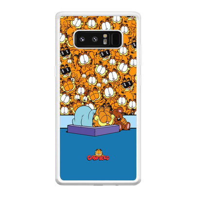 Garfield Warm on Sweet Dreams Samsung Galaxy Note 8 Case-Oxvistore