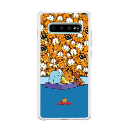 Garfield Warm on Sweet Dreams Samsung Galaxy S10 Plus Case-Oxvistore