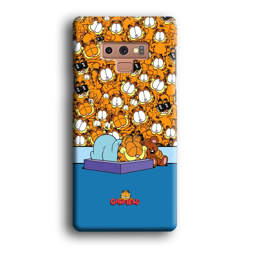 Garfield Warm on Sweet Dreams Samsung Galaxy Note 9 Case-Oxvistore