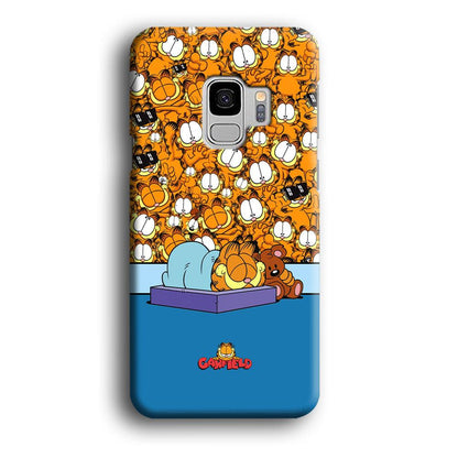 Garfield Warm on Sweet Dreams Samsung Galaxy S9 Case-Oxvistore