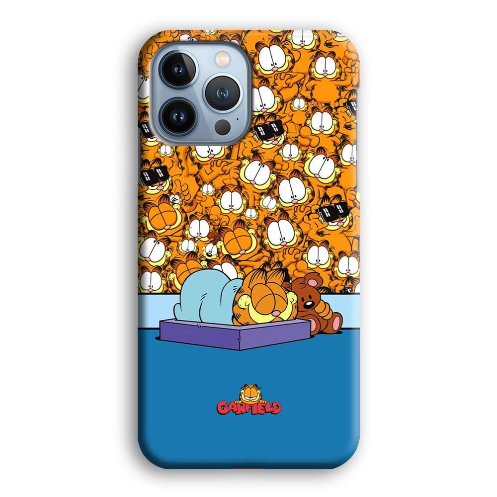 Garfield Warm on Sweet Dreams iPhone 13 Pro Case-Oxvistore