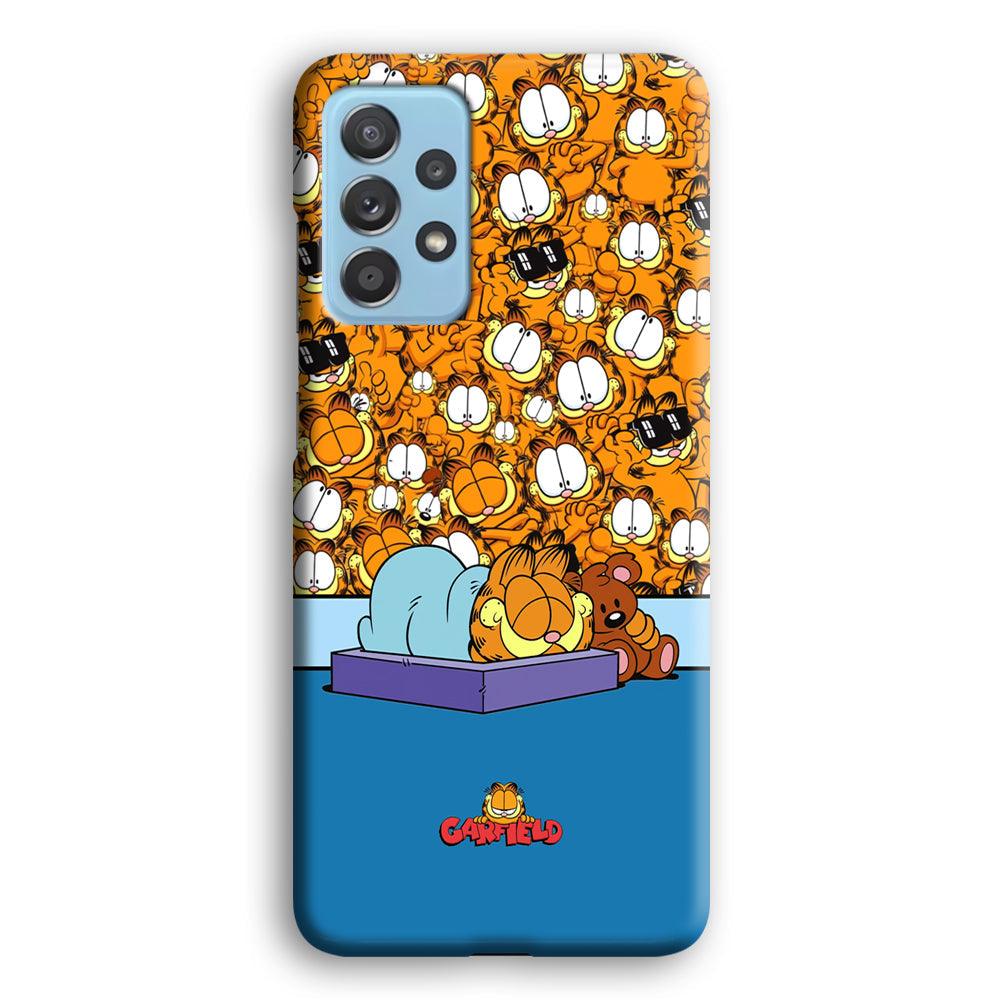 Garfield Warm on Sweet Dreams Samsung Galaxy A52 Case-Oxvistore