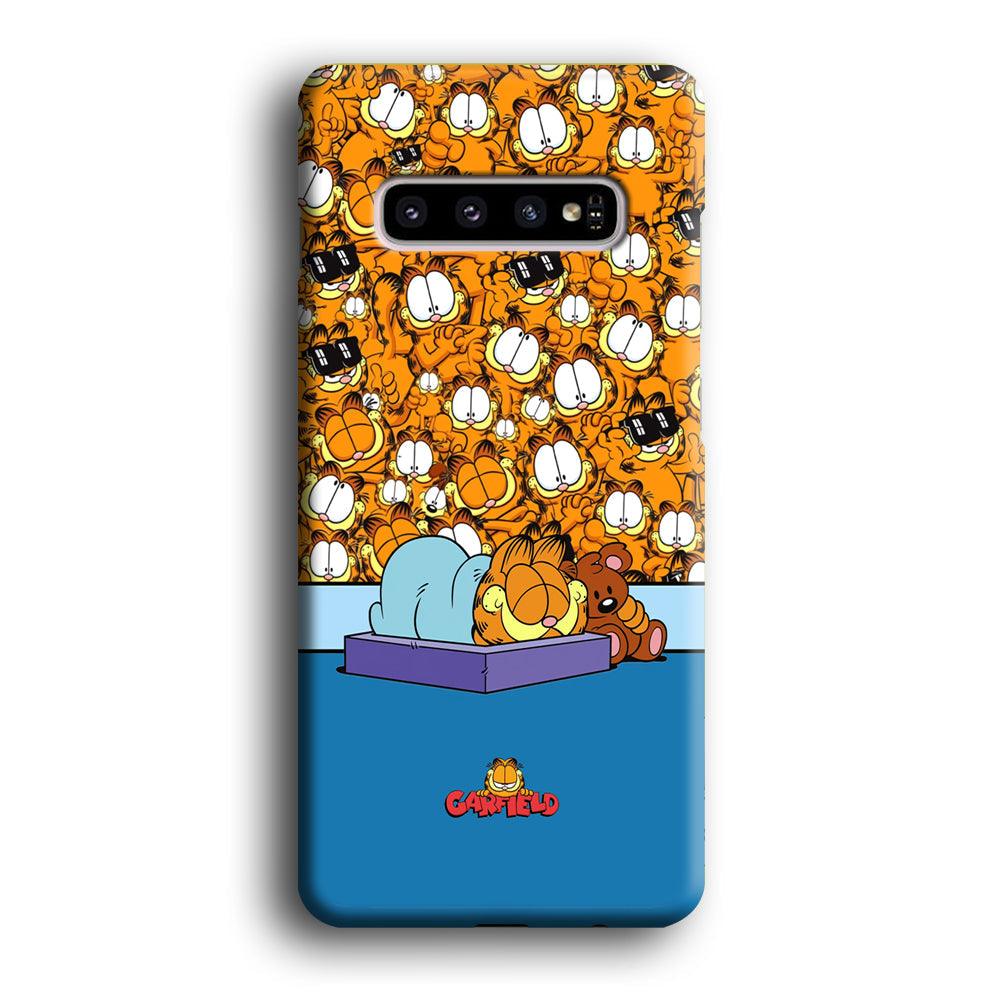 Garfield Warm on Sweet Dreams Samsung Galaxy S10 Plus Case-Oxvistore