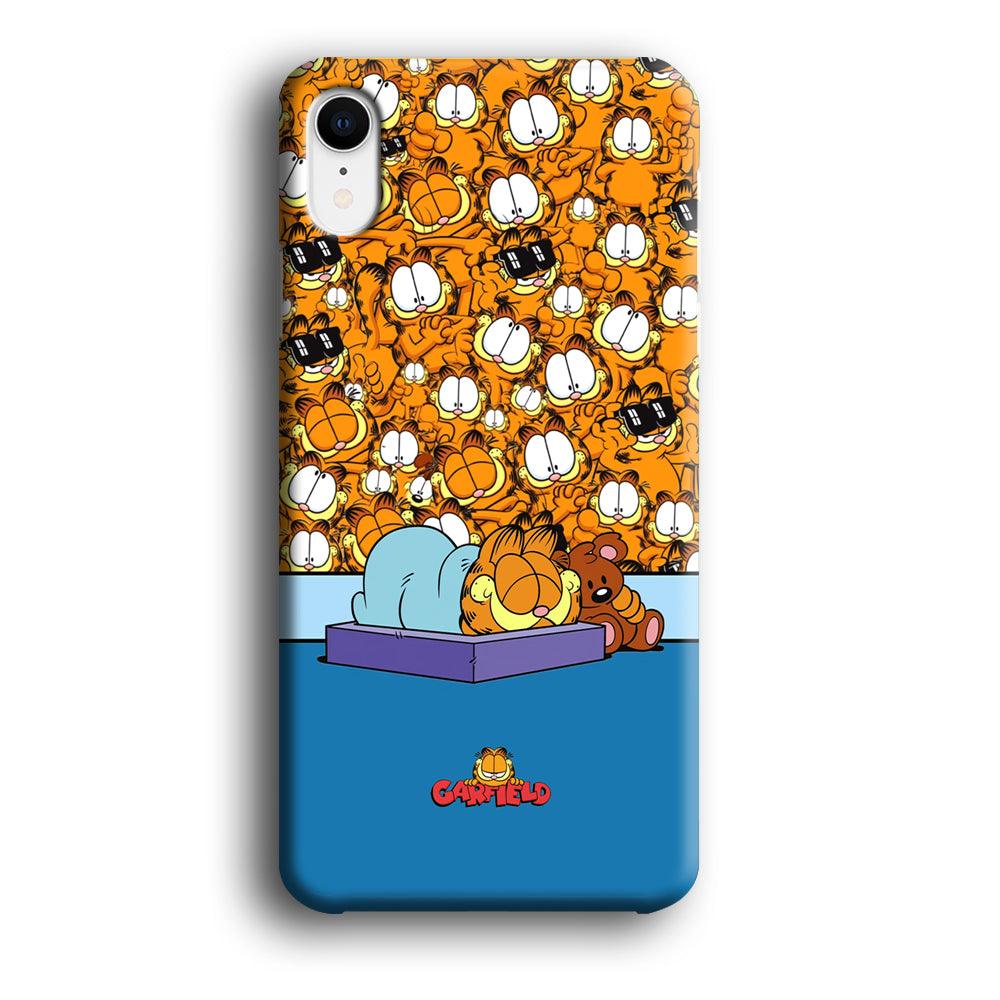 Garfield Warm on Sweet Dreams iPhone XR Case-Oxvistore