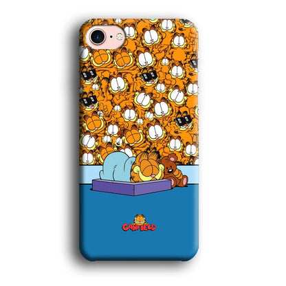 Garfield Warm on Sweet Dreams iPhone 8 Case-Oxvistore