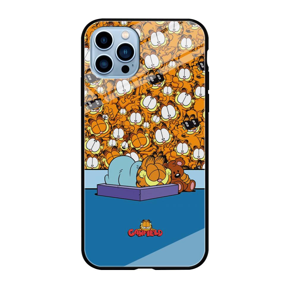 Garfield Warm on Sweet Dreams iPhone 12 Pro Max Case-Oxvistore