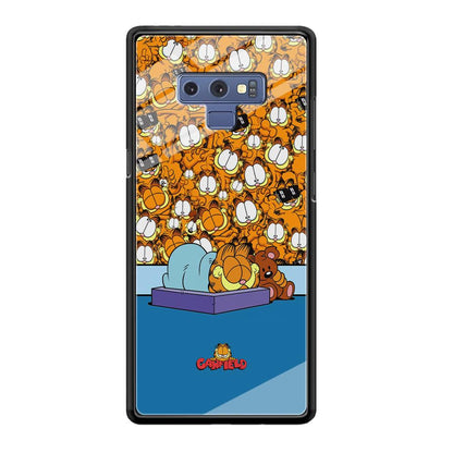 Garfield Warm on Sweet Dreams Samsung Galaxy Note 9 Case-Oxvistore