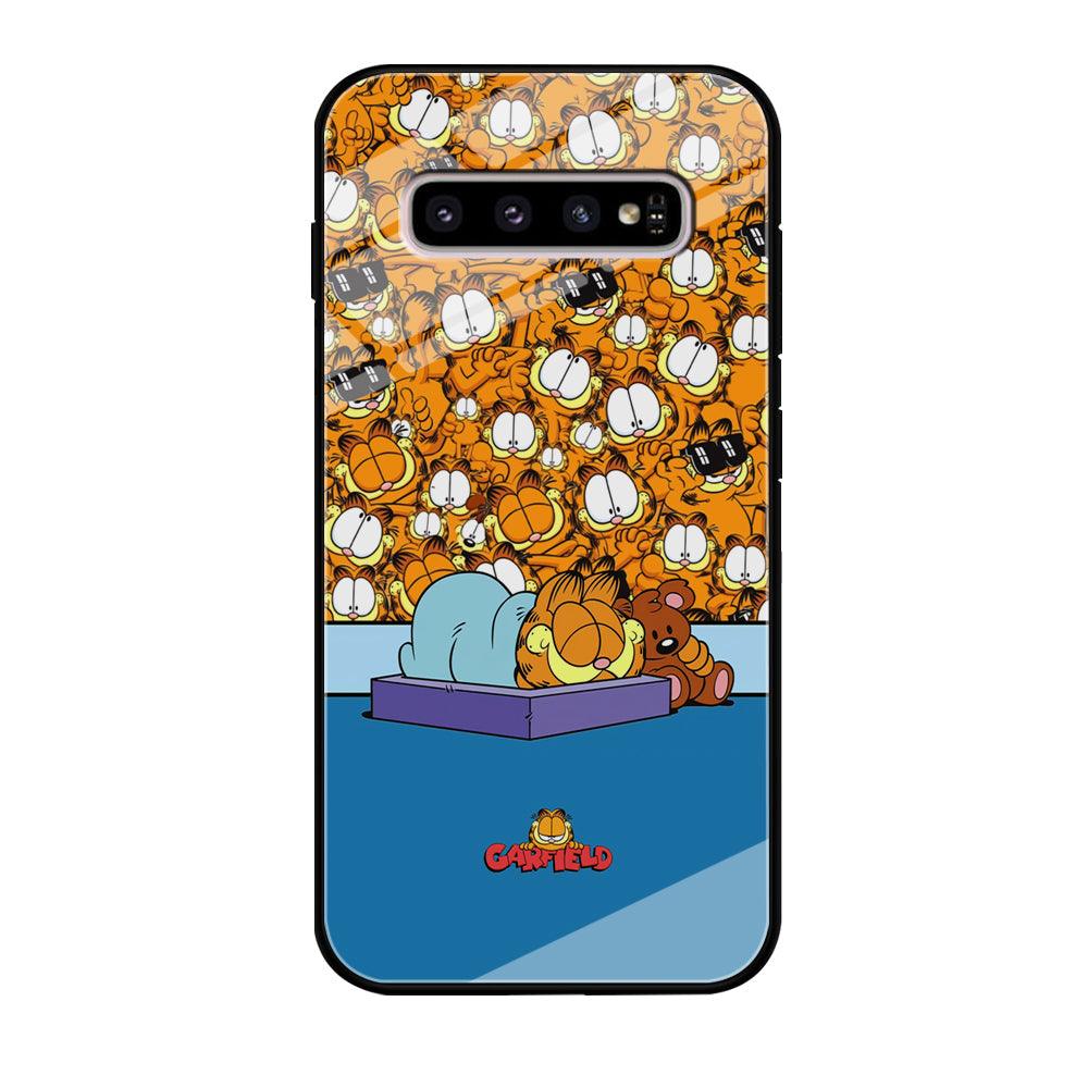 Garfield Warm on Sweet Dreams Samsung Galaxy S10 Plus Case-Oxvistore