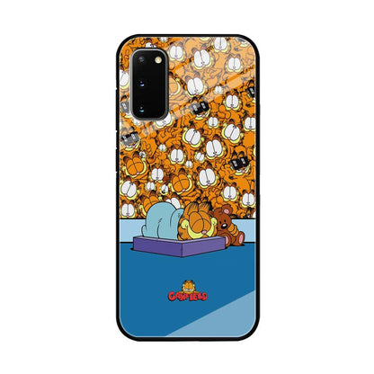 Garfield Warm on Sweet Dreams Samsung Galaxy S20 Case-Oxvistore