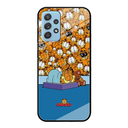 Garfield Warm on Sweet Dreams Samsung Galaxy A52 Case-Oxvistore