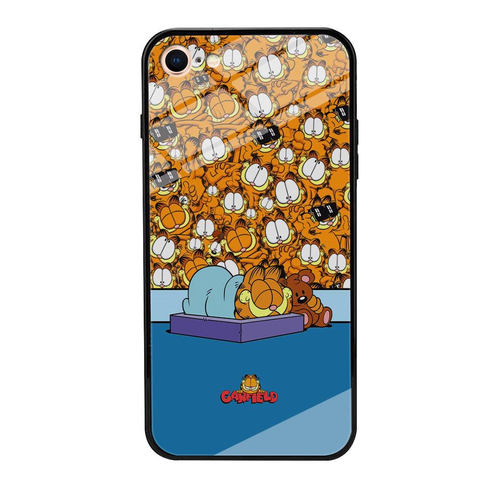 Garfield Warm on Sweet Dreams iPhone 8 Case-Oxvistore