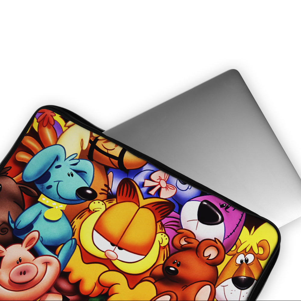 Garfield and His Dolls Laptop Sleeve Protective Cover