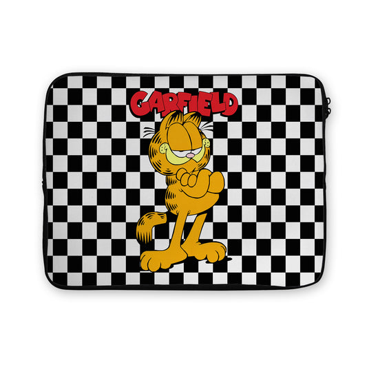 Garfield the Cat Chessboard Laptop Sleeve Protective Cover