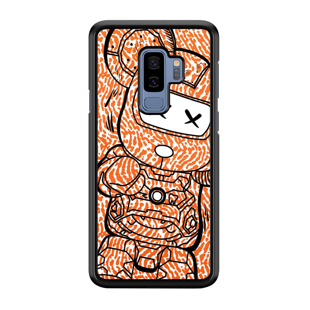 Giant Robot Doll Samsung Galaxy S9 Plus Case-Rubber Black (2D Case)-Oxvistore