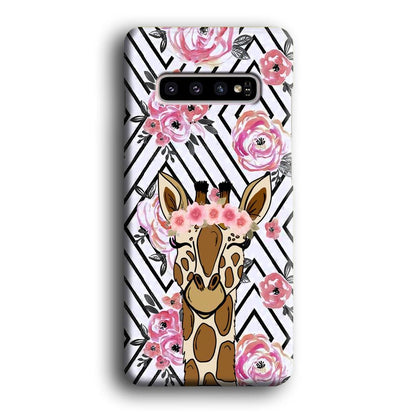 Giraffe Pics of Beauty Samsung Galaxy S10 Case-Oxvistore