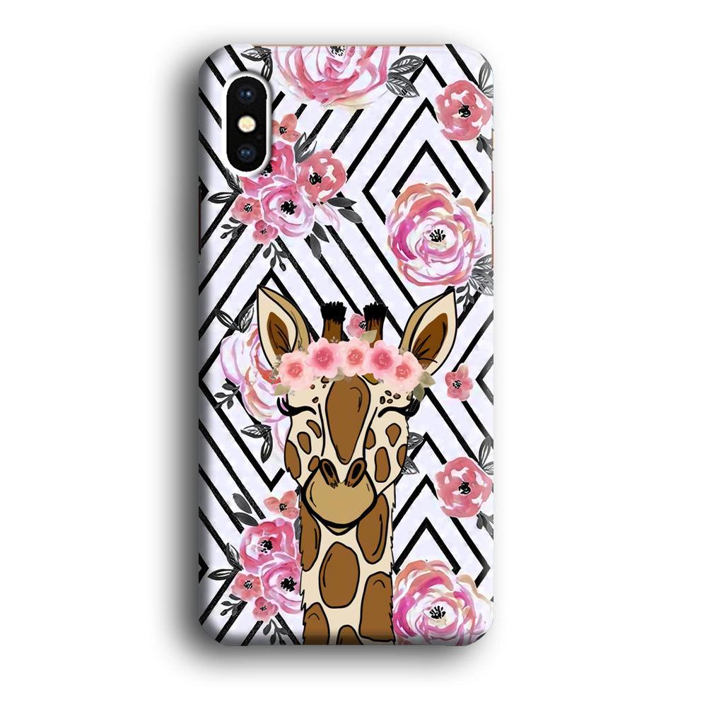 Giraffe Pics of Beauty iPhone X Case-Oxvistore