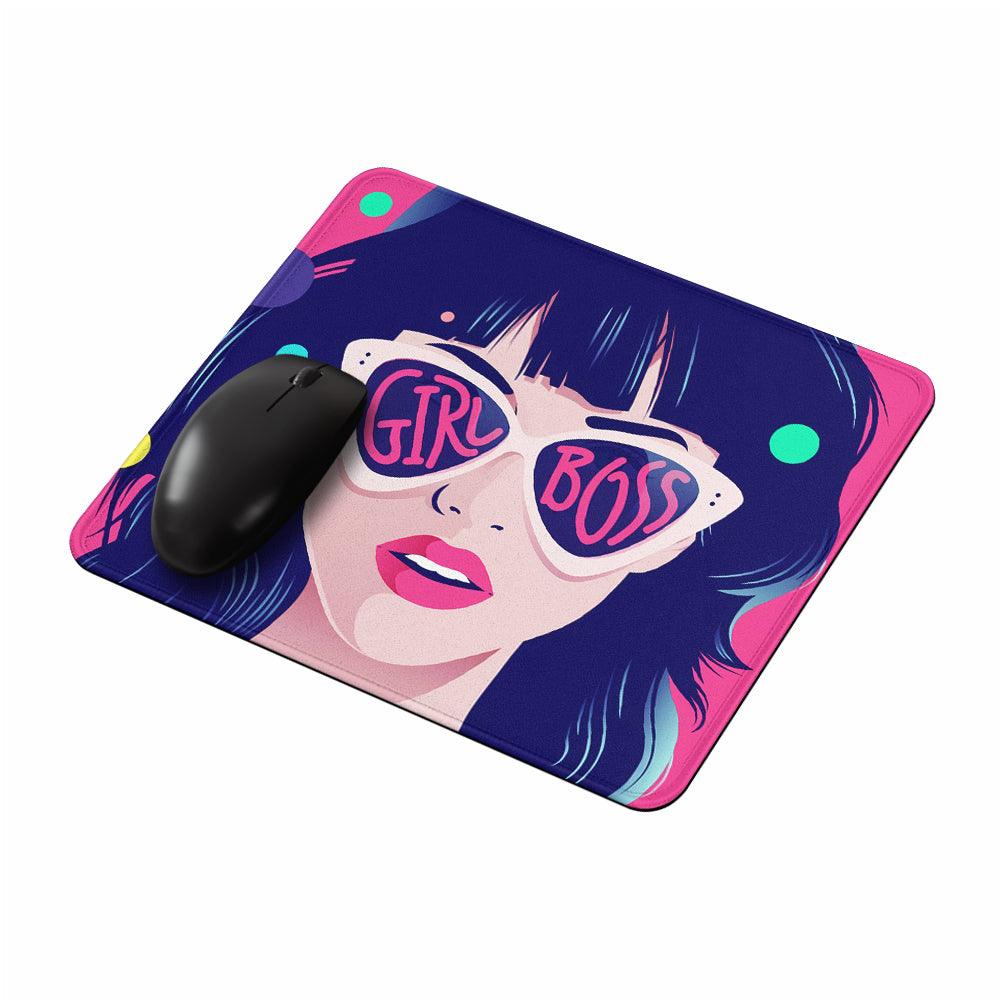 Girl Boss Feminism Mouse Pads-Oxvistore
