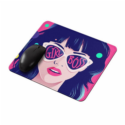 Girl Boss Feminism Mouse Pads-Oxvistore