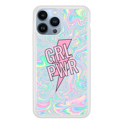 Girl Pink Flash Power iPhone 15 Pro Max Case-Oxvistore