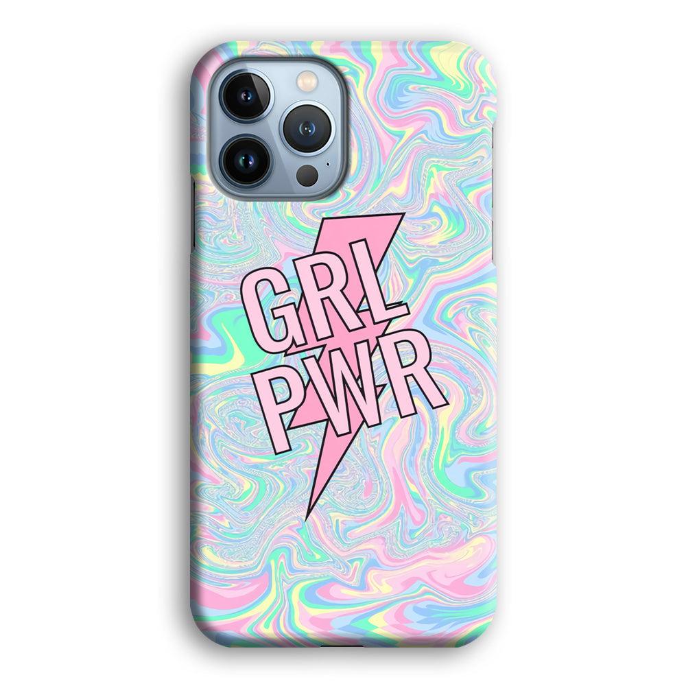 Girl Pink Flash Power iPhone 14 Pro Max Case-Oxvistore