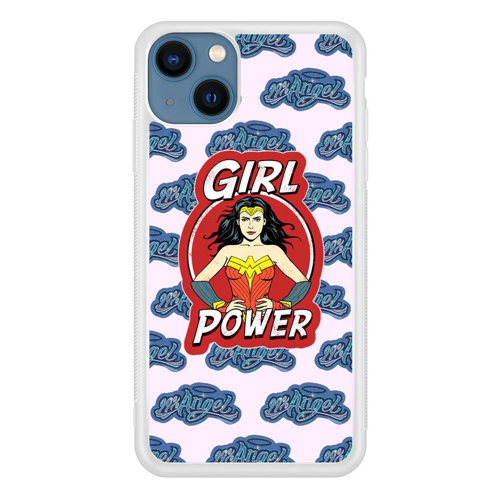 Girl Power is 99% Angel iPhone 14 Plus Case-Oxvistore