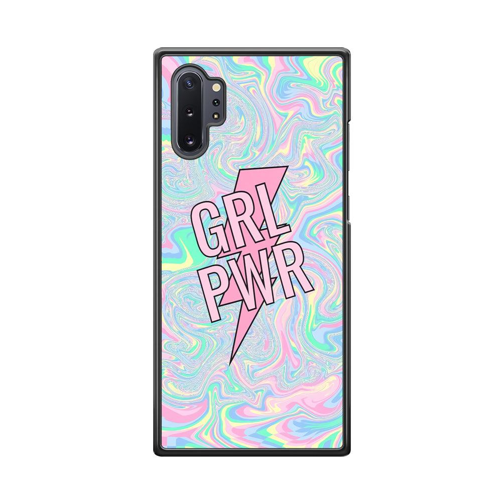 Girl Pink Flash Power Samsung Galaxy Note 10 Plus Case-Oxvistore