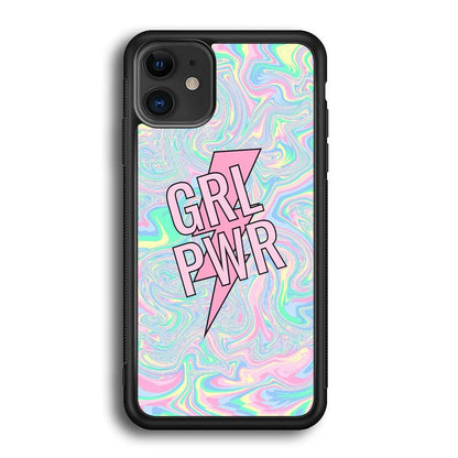 Girl Pink Flash Power iPhone 12 Case-Oxvistore