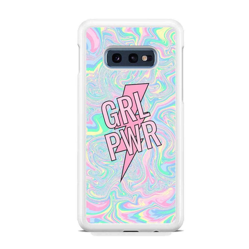 Girl Pink Flash Power Samsung Galaxy S10E Case-Oxvistore