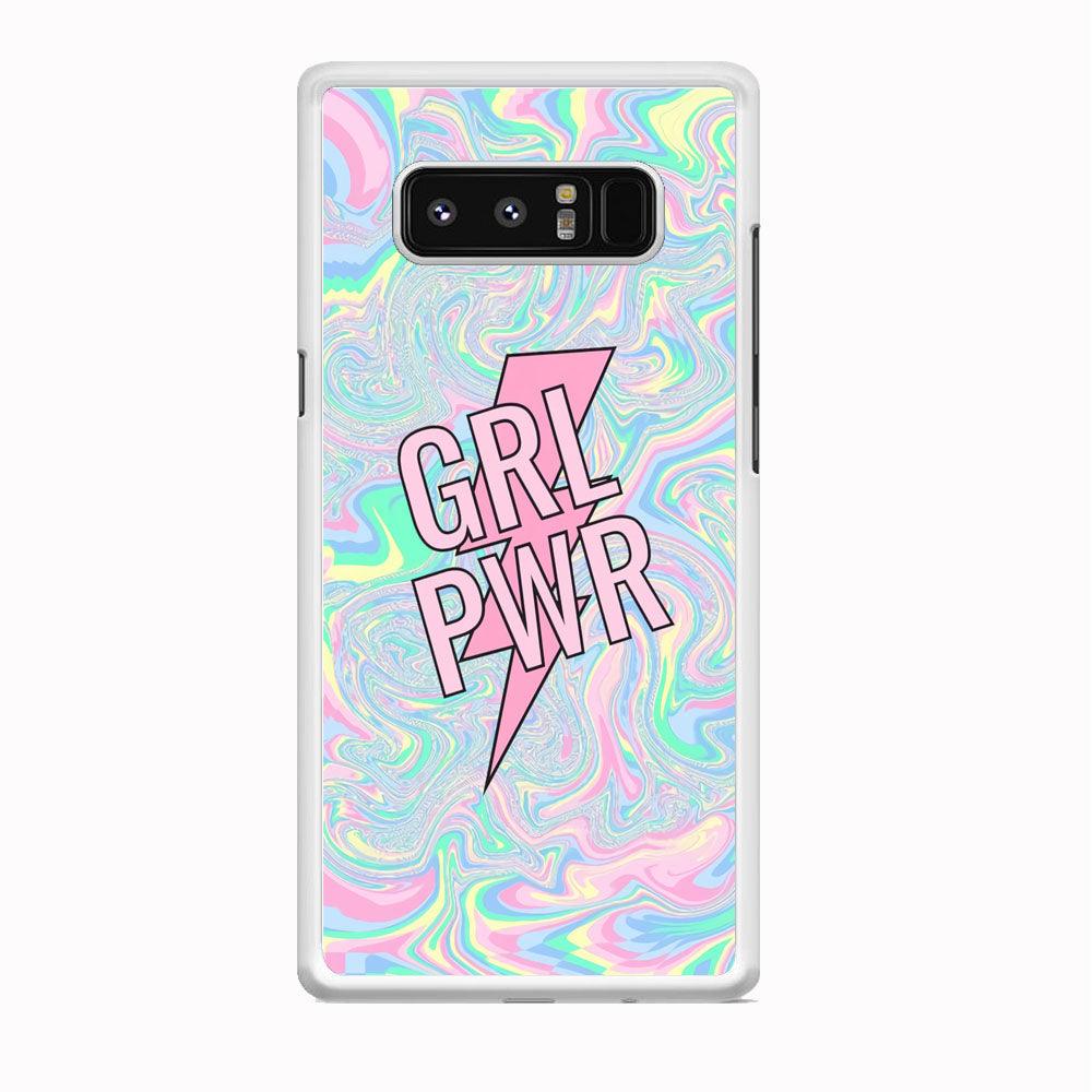 Girl Pink Flash Power Samsung Galaxy Note 8 Case-Oxvistore