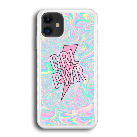 Girl Pink Flash Power iPhone 12 Case-Oxvistore