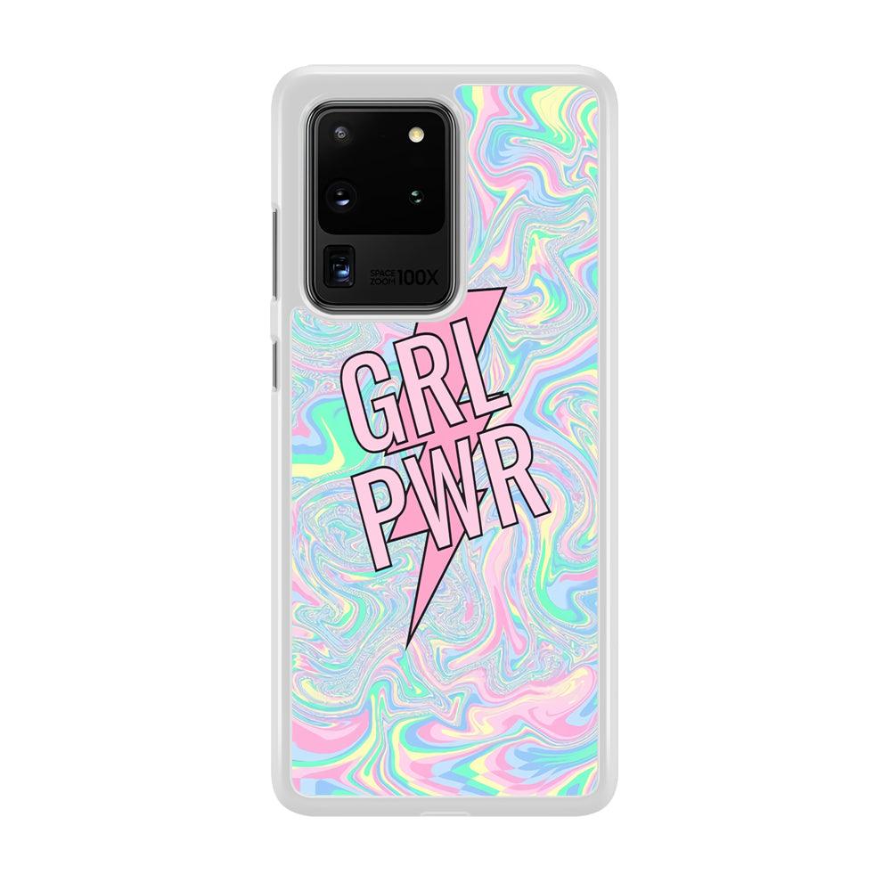 Girl Pink Flash Power Samsung Galaxy S20 Ultra Case-Oxvistore