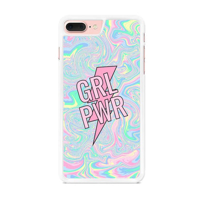 Girl Pink Flash Power iPhone 7 Plus Case-Oxvistore