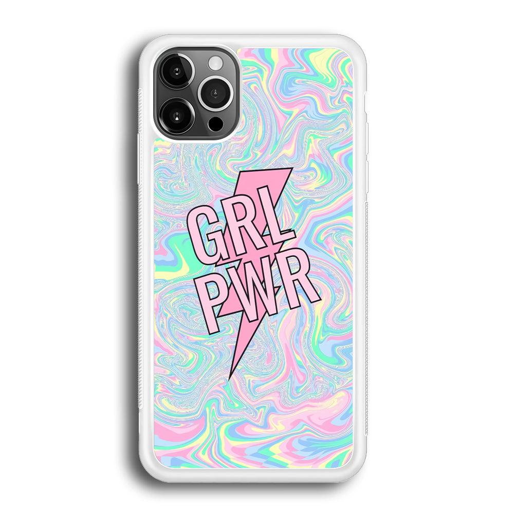 Girl Pink Flash Power iPhone 12 Pro Max Case-Oxvistore