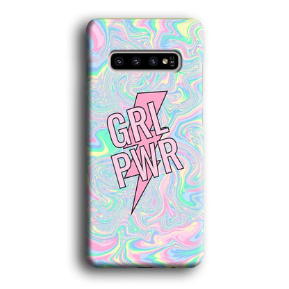 Girl Pink Flash Power Samsung Galaxy S10 Plus Case-Oxvistore