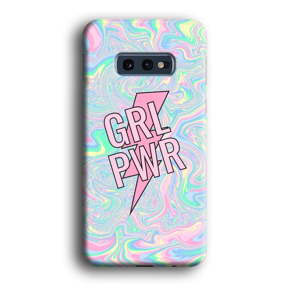 Girl Pink Flash Power Samsung Galaxy S10E Case-Oxvistore