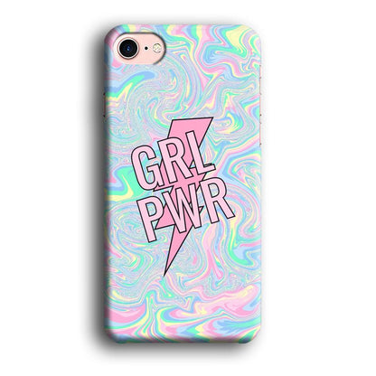 Girl Pink Flash Power iPhone 8 Case-Oxvistore