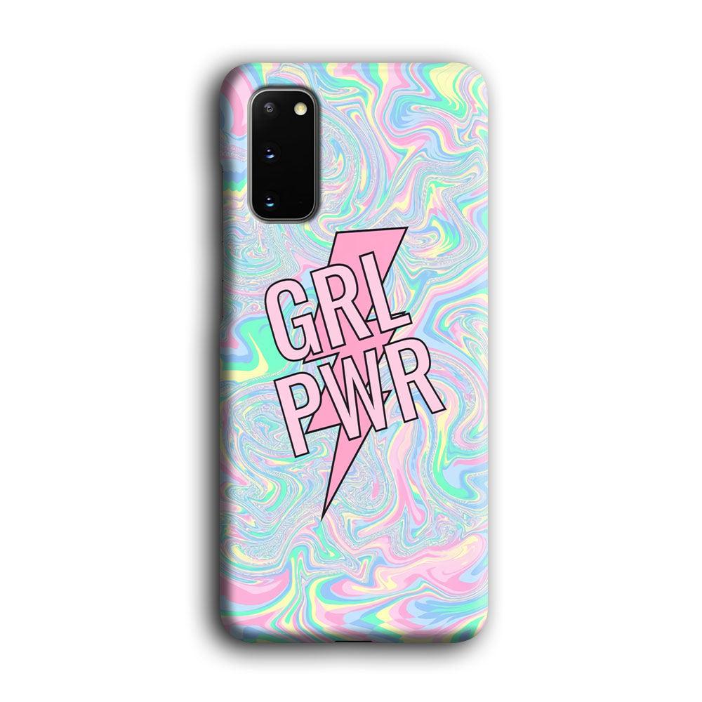 Girl Pink Flash Power Samsung Galaxy S20 Case-Oxvistore