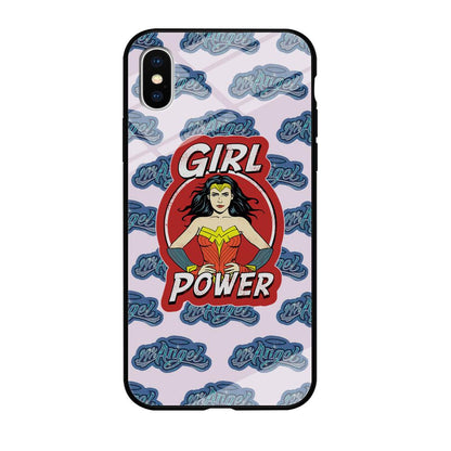 Girl Power is 99% Angel iPhone X Case-Oxvistore