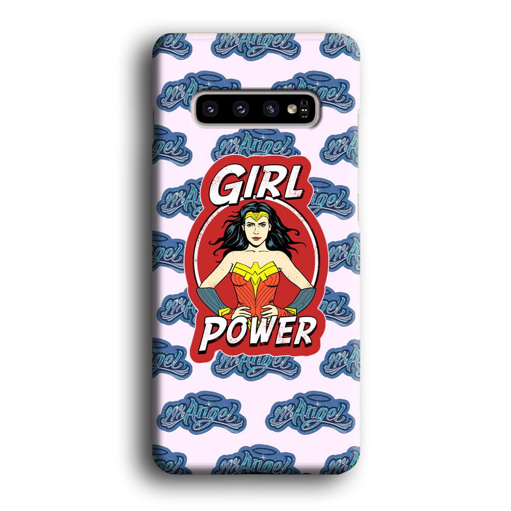 Girl Power is 99% Angel Samsung Galaxy S10 Plus Case-Oxvistore