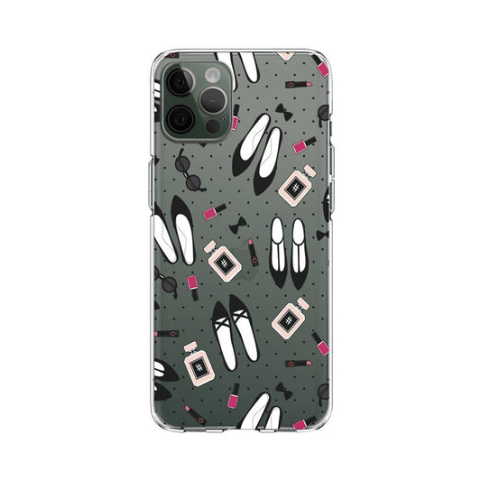 Girly A Set of Shopping Tools Clear Soft Case-Oxvistore