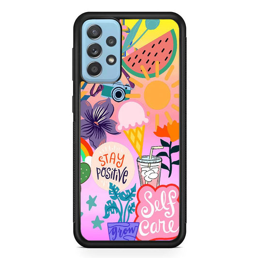 Girly Aesthetic World Samsung Galaxy A72 Case-Oxvistore