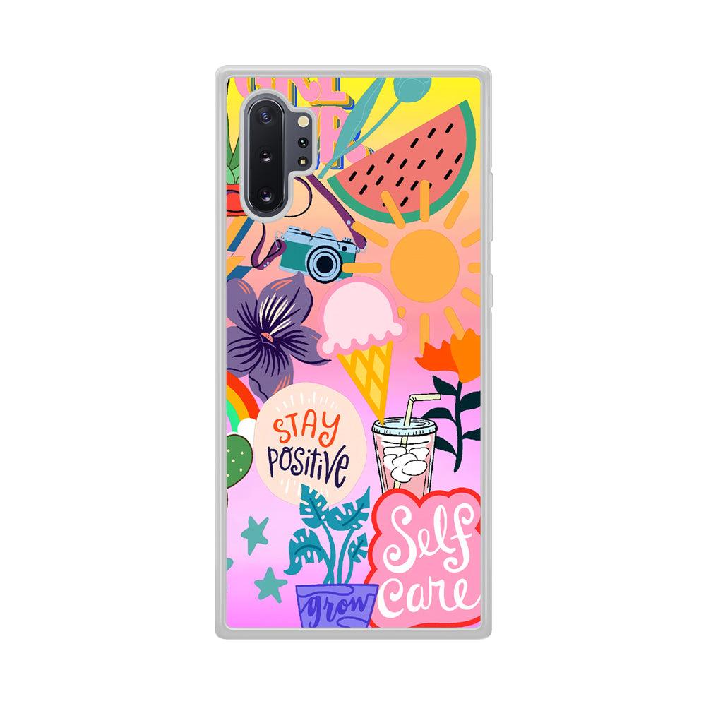 Girly Aesthetic World Samsung Galaxy Note 10 Plus Case-Oxvistore