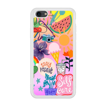 Girly Aesthetic World iPhone 8 Case-Oxvistore