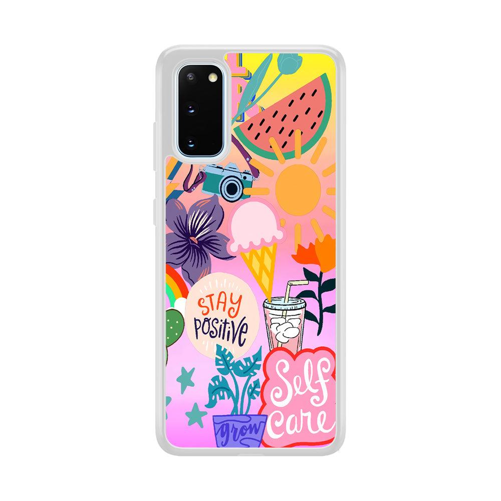 Girly Aesthetic World Samsung Galaxy S20 Case-Oxvistore