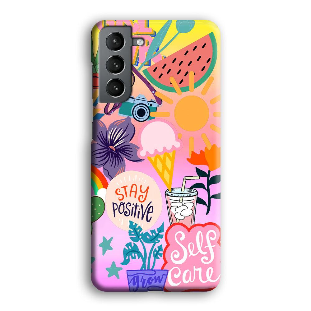 Girly Aesthetic World Samsung Galaxy S21 Case-Oxvistore