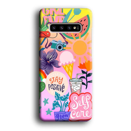 Girly Aesthetic World Samsung Galaxy S10 Plus Case-Oxvistore