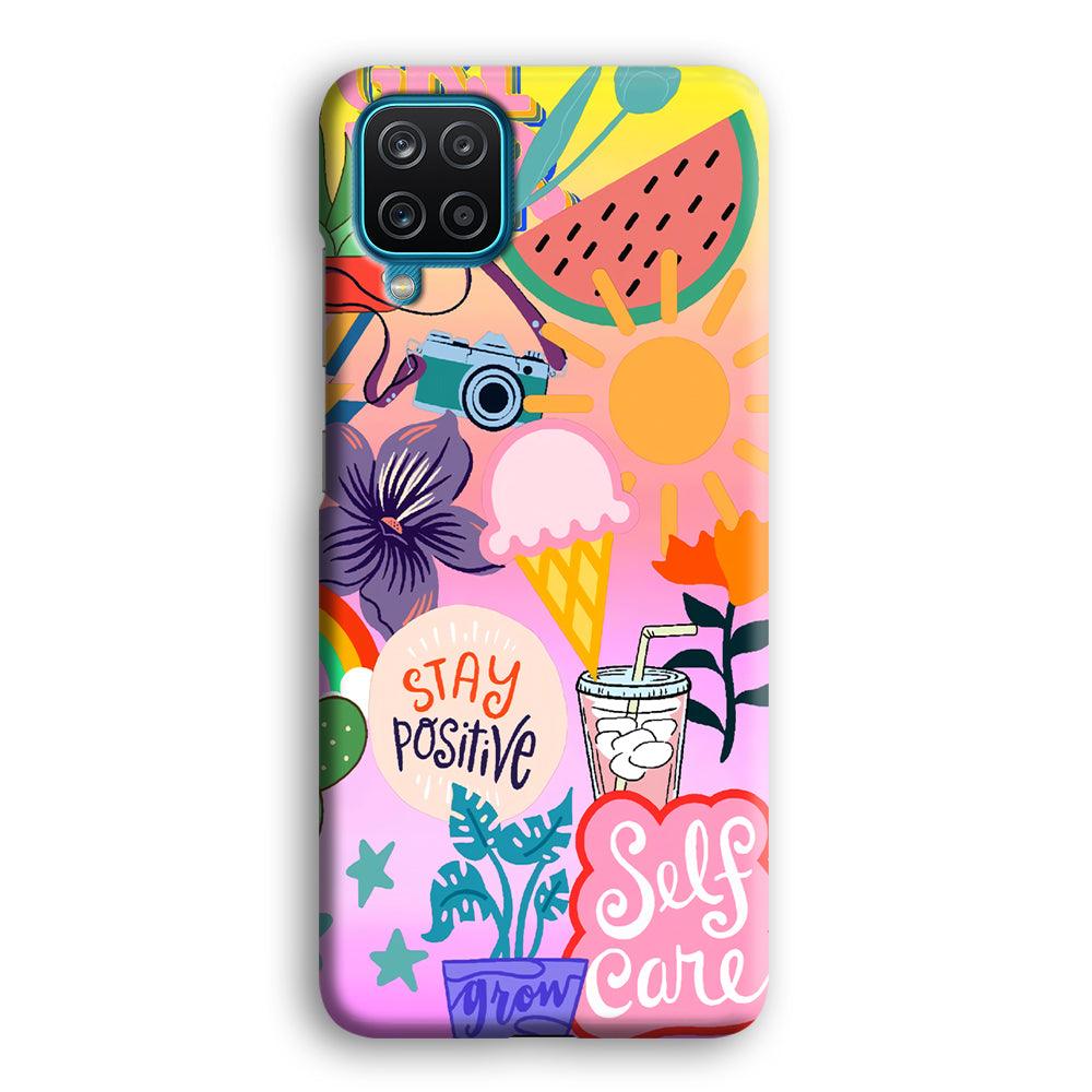 Girly Aesthetic World Samsung Galaxy A12 Case-Oxvistore