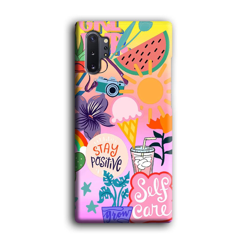 Girly Aesthetic World Samsung Galaxy Note 10 Plus Case-Oxvistore