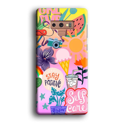 Girly Aesthetic World Samsung Galaxy Note 9 Case-Oxvistore