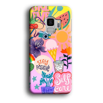 Girly Aesthetic World Samsung Galaxy S9 Case-Oxvistore